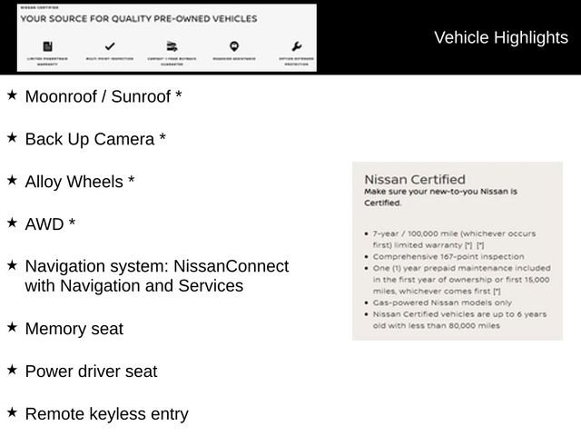 Certified 2025 Nissan Murano Platinum w/ Cargo Package AWD/4WD image 9