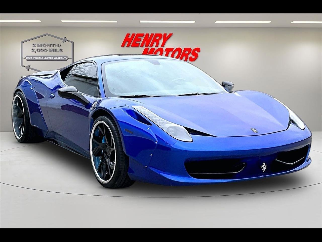 Used 2015 Ferrari 458 Italia Coupe