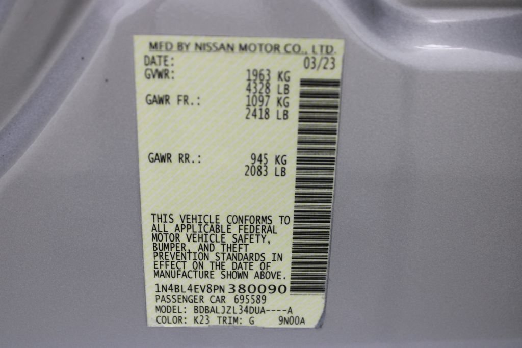 Used 2023 Nissan Altima 2.5 SL FWD image 32