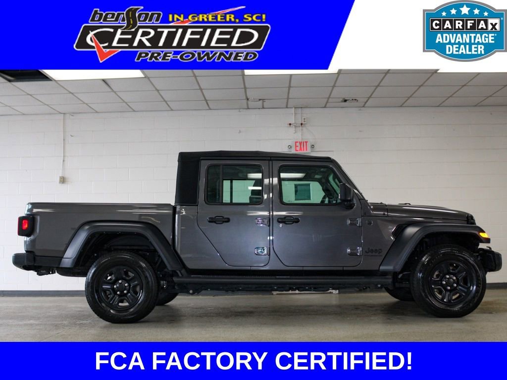 Certified 2024 Jeep Gladiator Sport AWD/4WD video 1