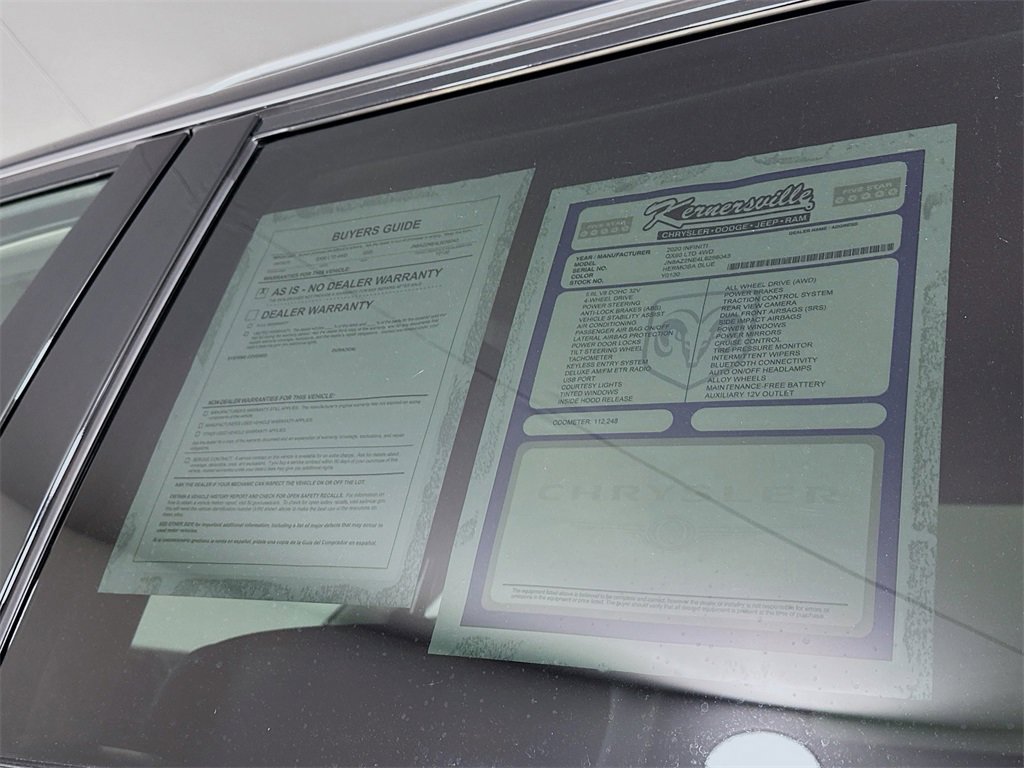 Used 2020 INFINITI QX80 Luxe w/ Proassist Package image 36