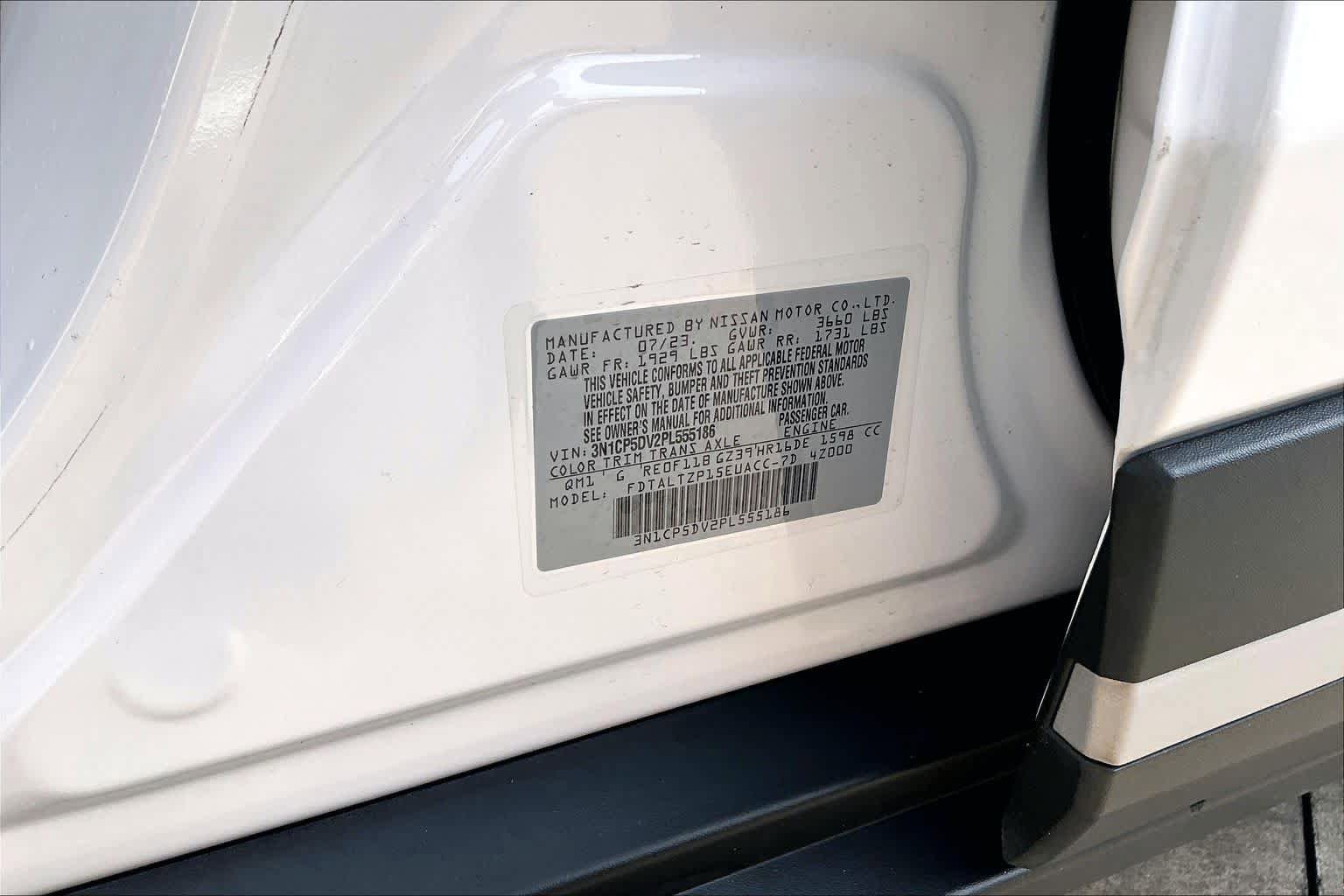 Certified 2023 Nissan Kicks SR w/ SR Premium Package FWD image 33