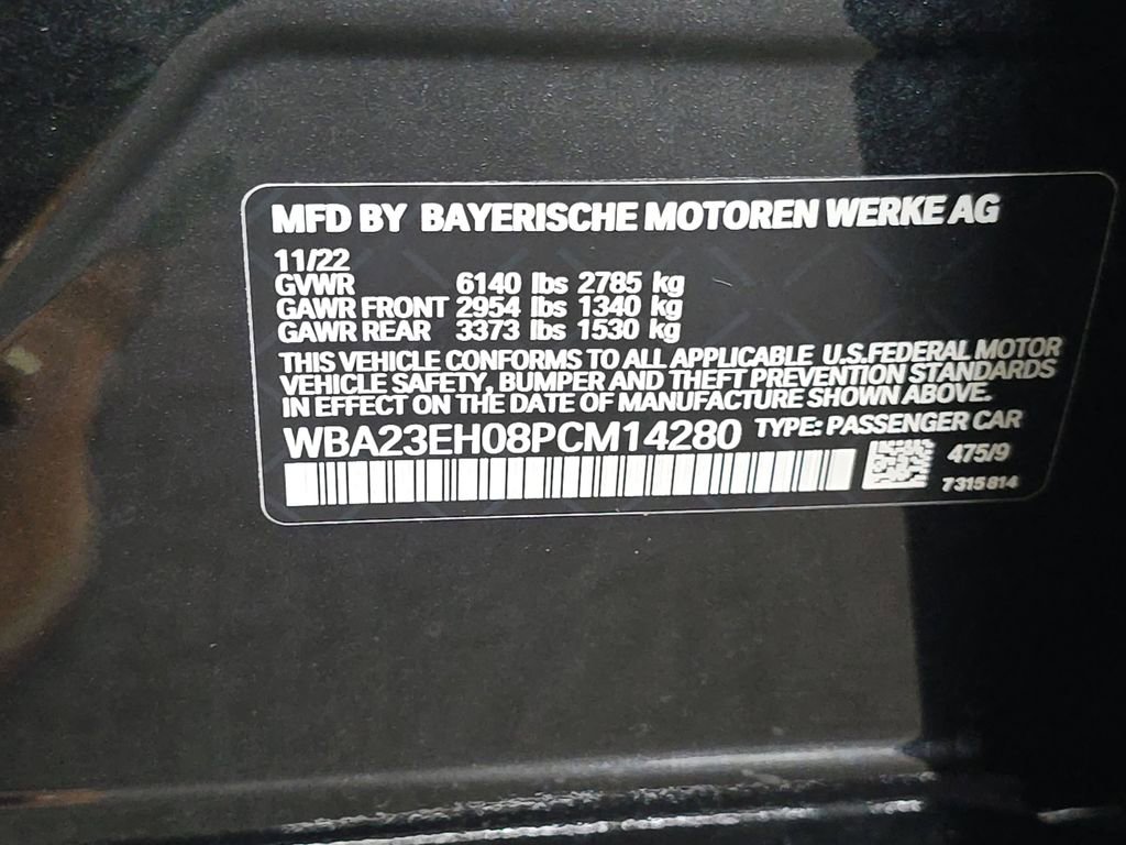 Used 2023 BMW 740i w/ Parking Assistance Package image 34