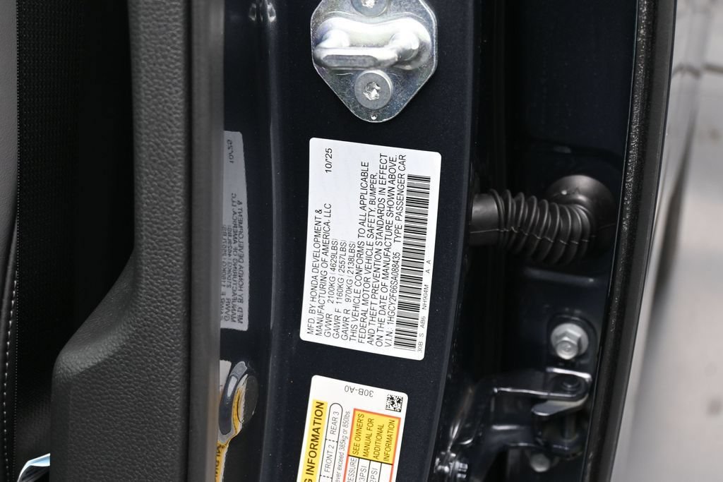 New 2025 Honda Accord EX-L image 23