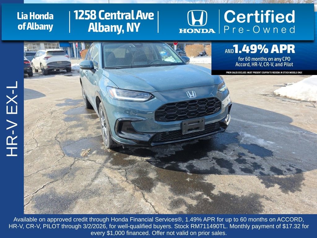 Certified 2024 Honda HR-V EX-L