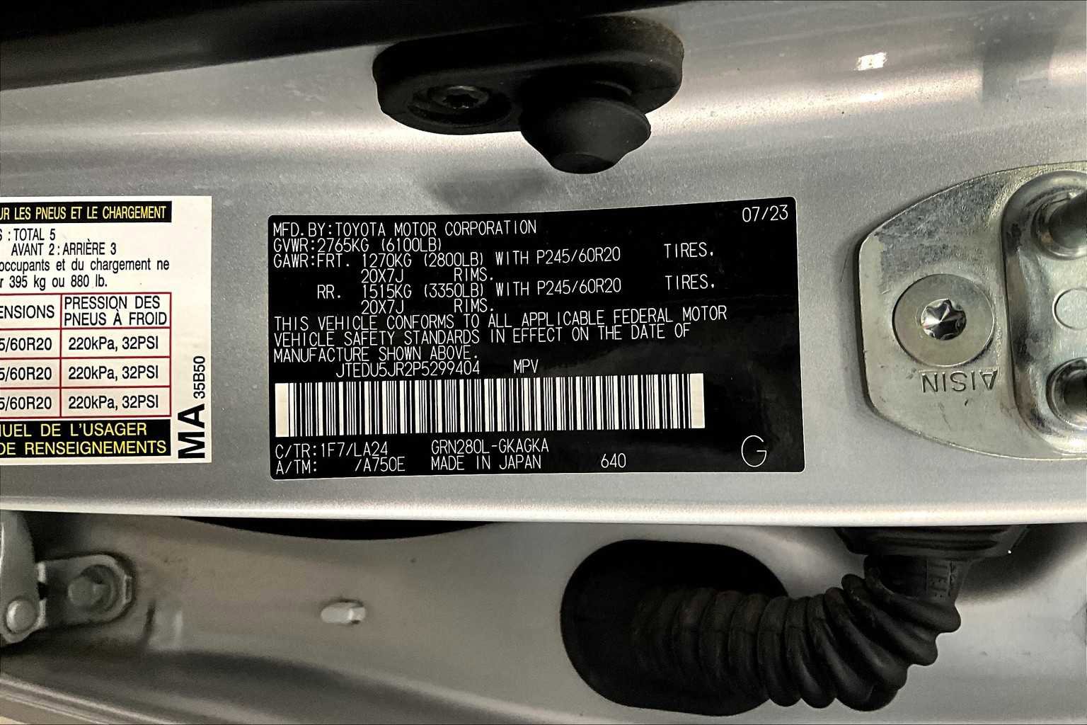 Used 2023 Toyota 4Runner Limited image 35