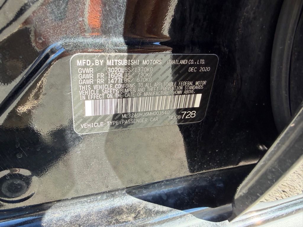 Used 2021 Mitsubishi Mirage LE image 29