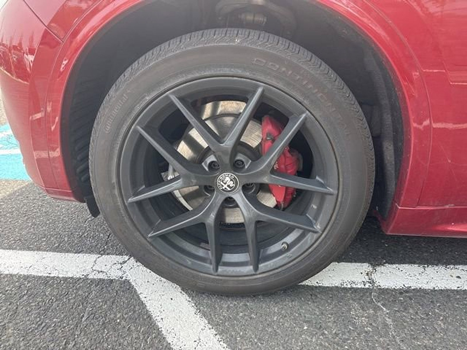 Used 2021 Alfa Romeo Stelvio Ti w/ Nero Edizione image 4