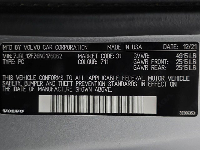 Used 2022 Volvo S60 B5 Inscription FWD image 42