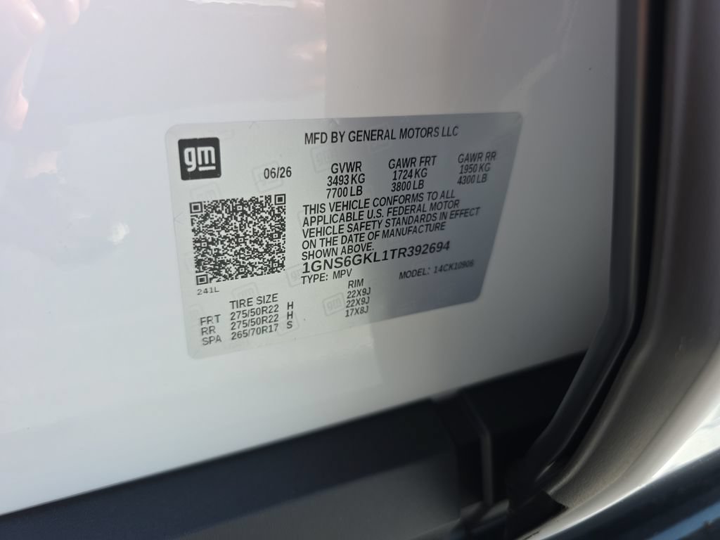 New 2026 Chevrolet Suburban High Country w/ Sun And Tow Package AWD/4WD image 30