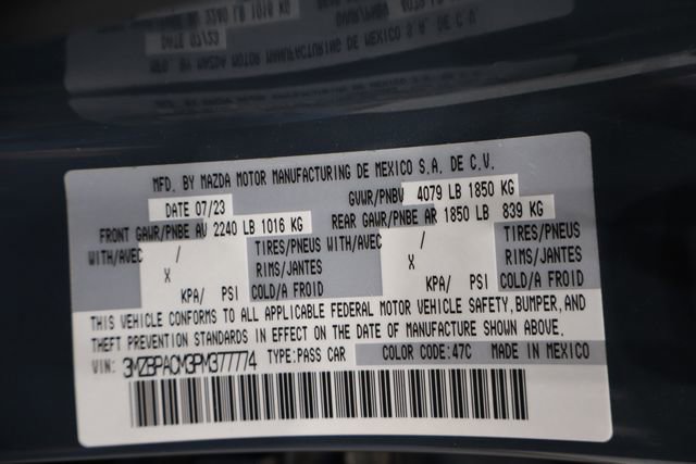 Used 2023 MAZDA MAZDA3 s image 22