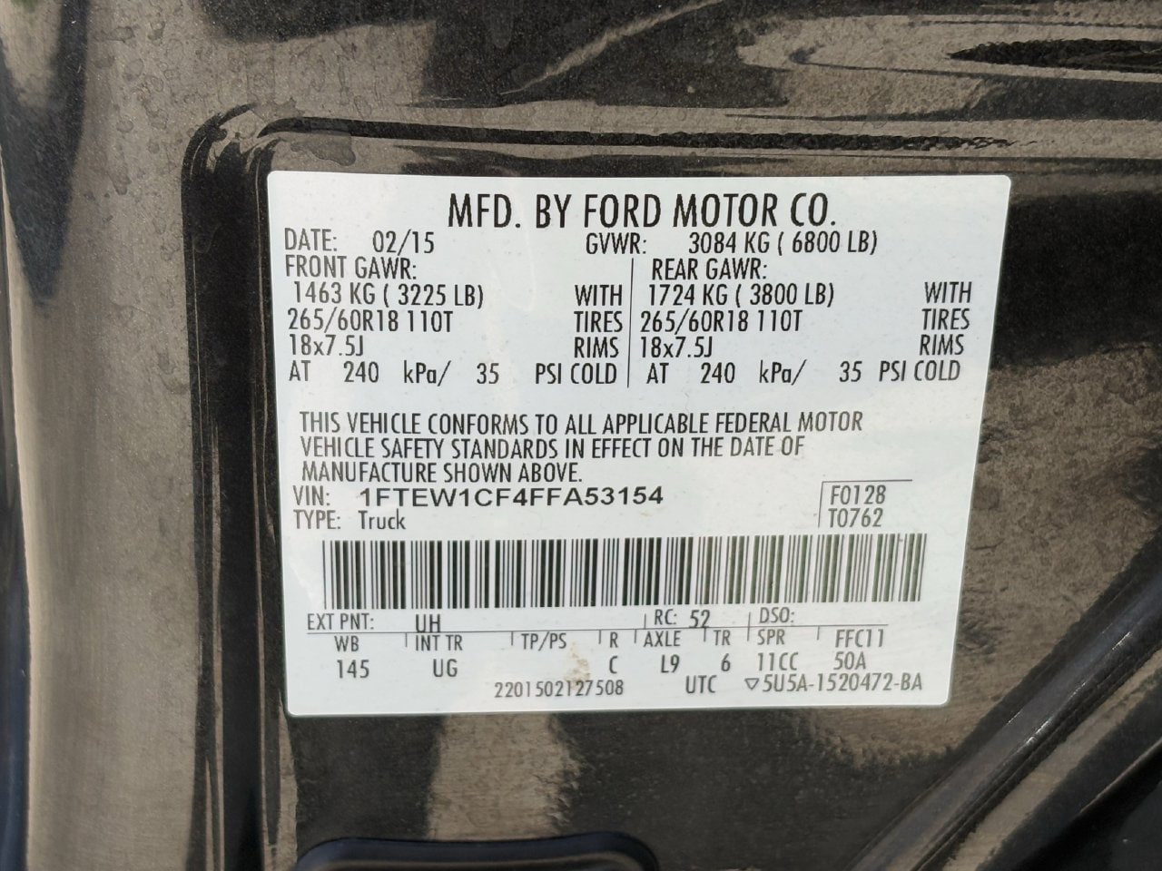 Used 2015 Ford F150 XLT w/ Equipment Group 302A Luxury RWD image 31