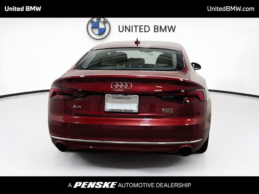 Used 2018 Audi A5 2.0T Premium Plus w/ Premium Plus AWD/4WD image 6