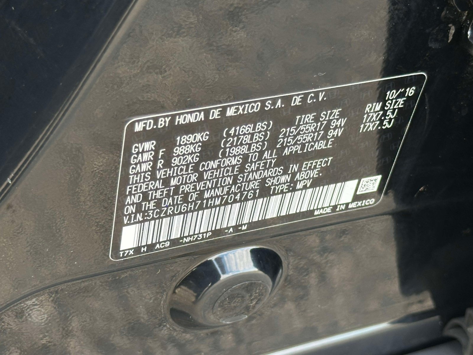 Used 2017 Honda HR-V EX-L image 26