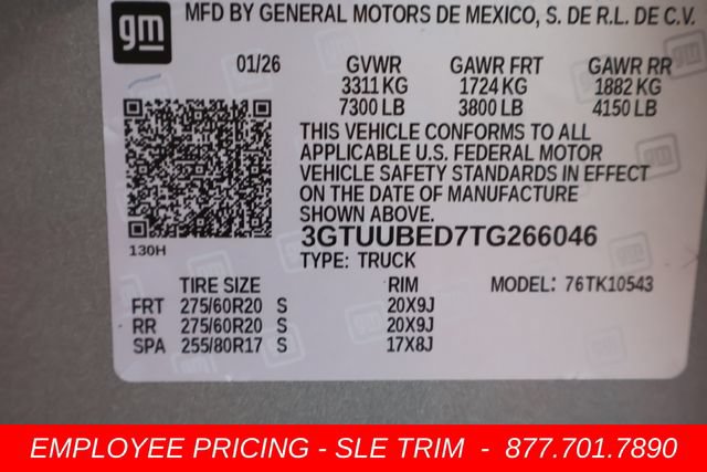 New 2026 GMC Sierra 1500 SLE w/ Max Trailering Package AWD/4WD image 31