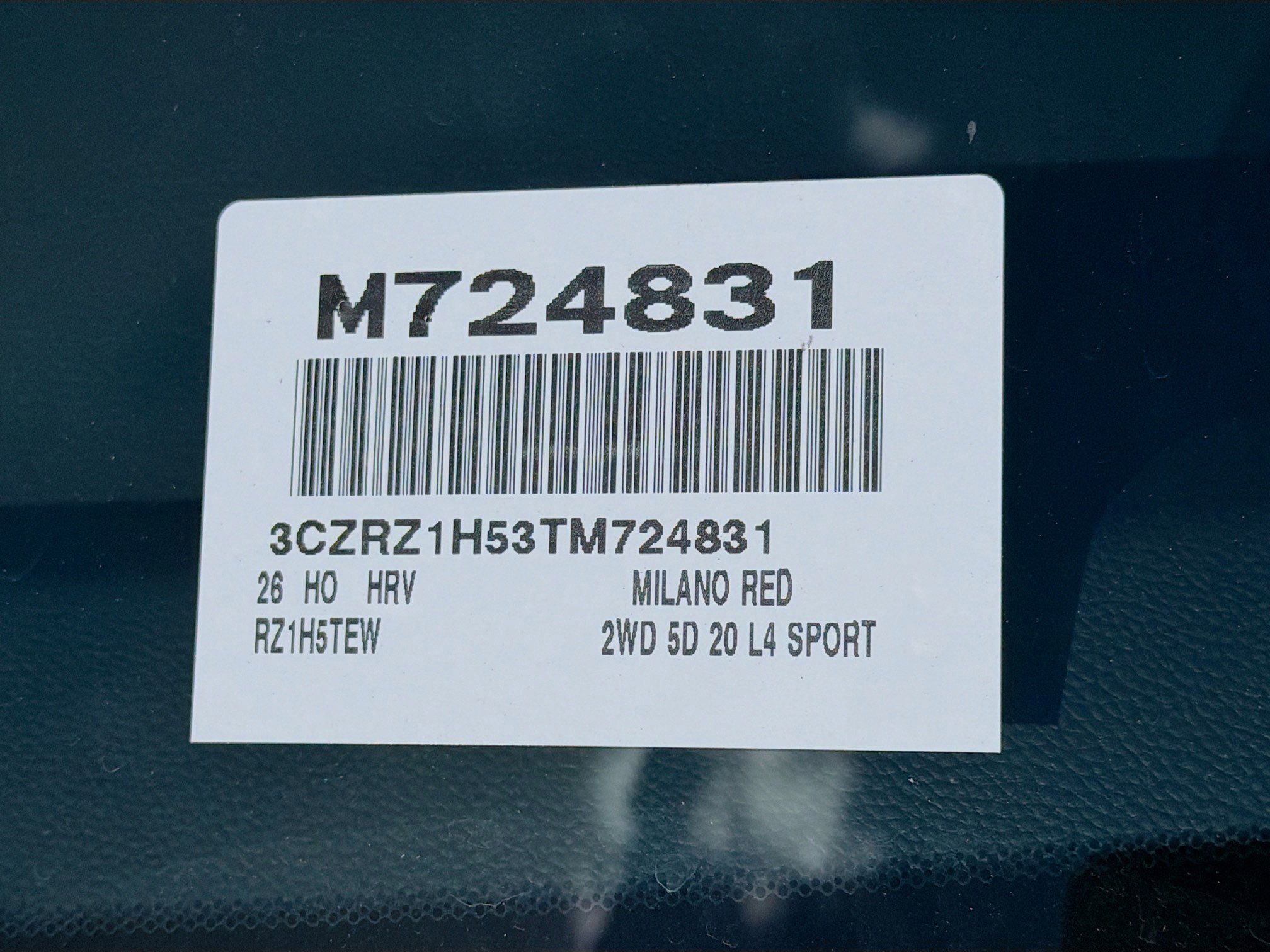 New 2026 Honda HR-V Sport image 26