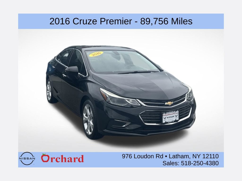 Used 2016 Chevrolet Cruze Premier