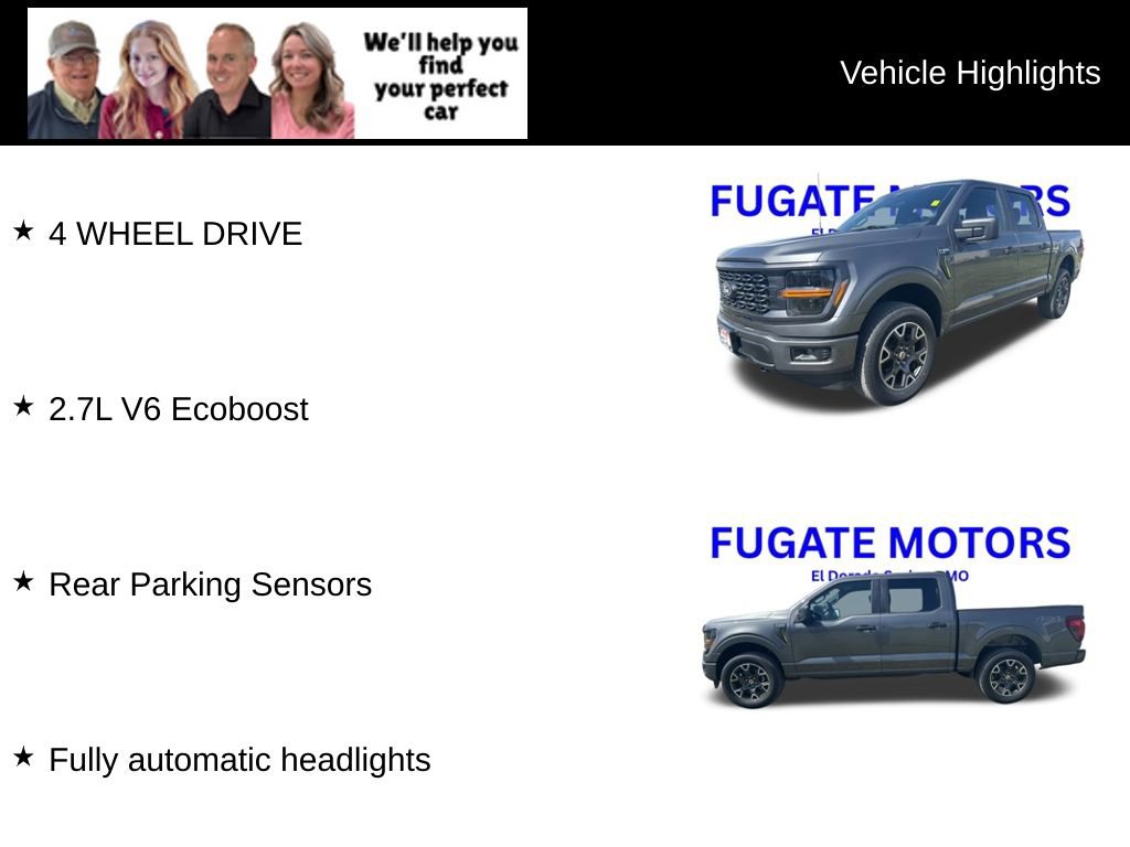 New 2025 Ford F150 STX w/ Equipment Group 200A image 8