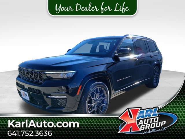 Used 2025 Jeep Grand Cherokee L Summit w/ Obsidian Package