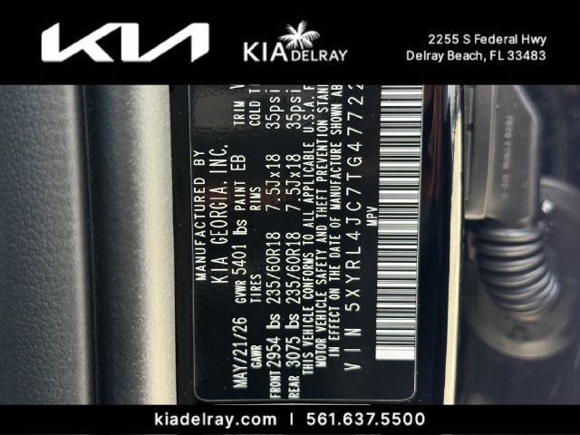 New 2026 Kia Sorento S FWD image 30