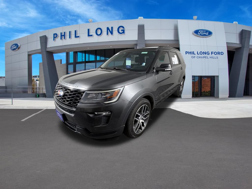 Certified 2018 Ford Explorer Sport w/ Equipment Group 401A AWD/4WD 360° Tour