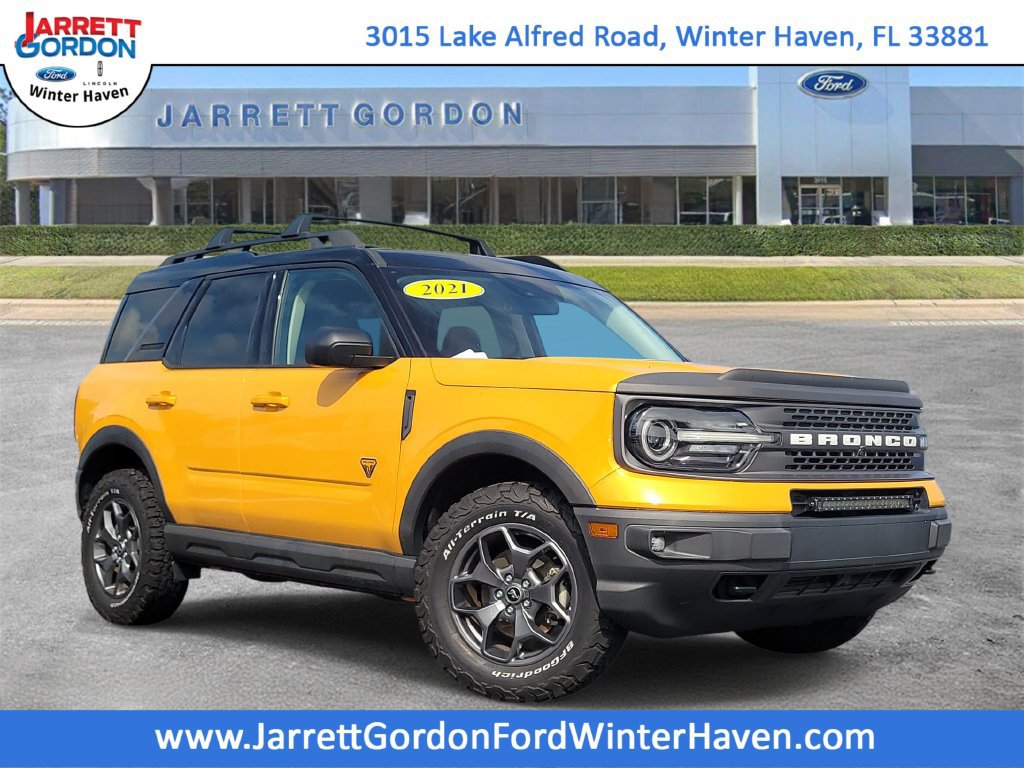 Certified 2021 Ford Bronco Sport Badlands w/ Badlands Package