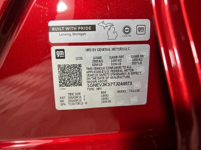 New 2026 Chevrolet Traverse Z71 w/ Enhanced Driving Package image 25