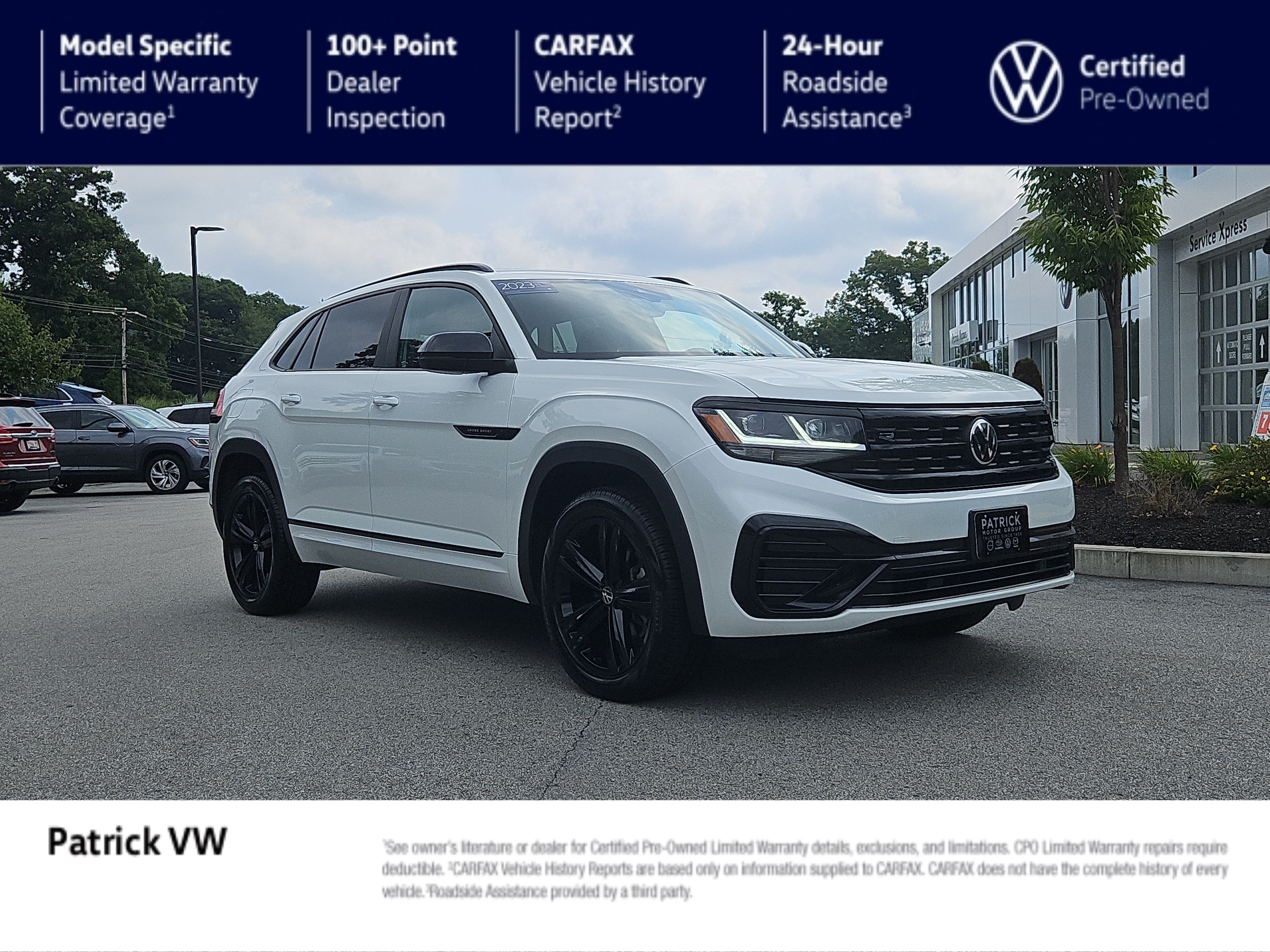 Certified 2023 Volkswagen Atlas Cross Sport SEL R-Line AWD/4WD image 1