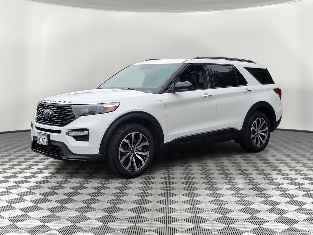 Used 2023 Ford Explorer ST-Line w/ Class IV Trailer Tow Package RWD image 3