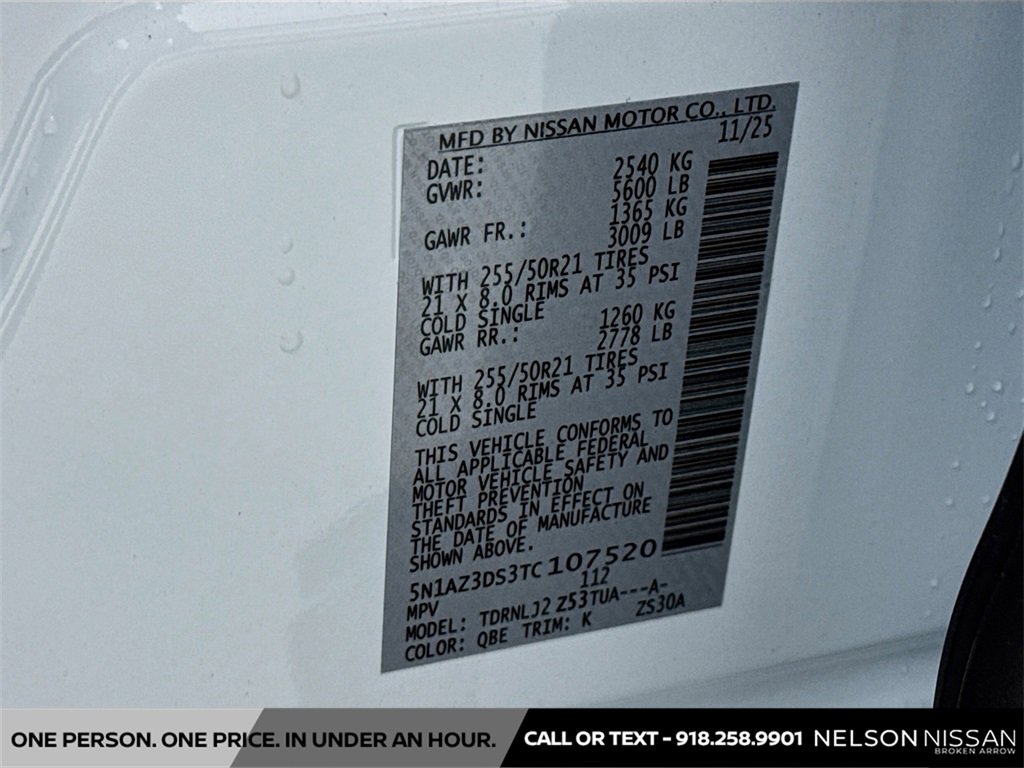 New 2026 Nissan Murano Platinum image 33