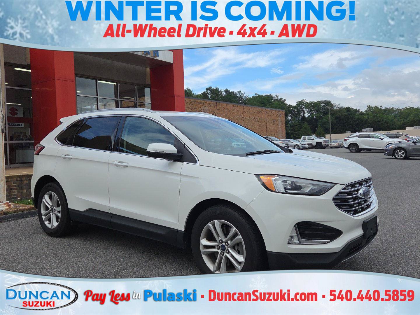Used 2020 Ford Edge SEL w/ Convenience Package