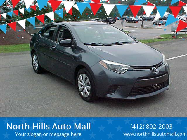 Used 2015 Toyota Corolla LE w/ Body Protection Package #1 FWD image 1