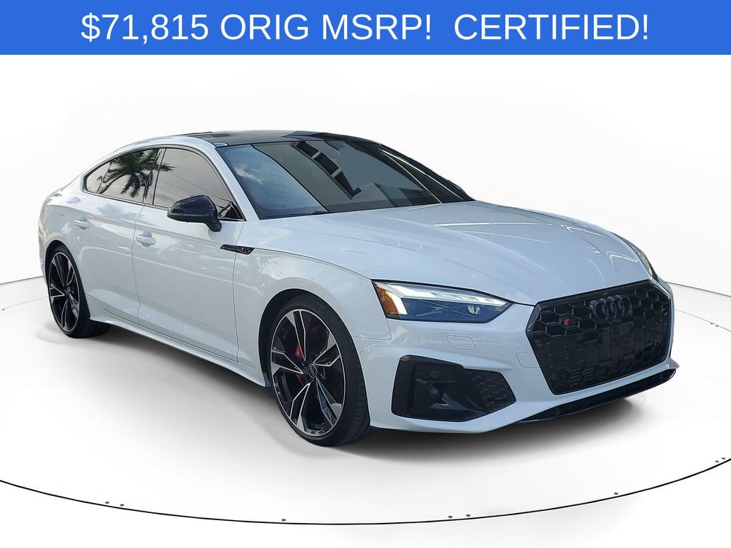 Certified 2024 Audi S5 Prestige w/ Prestige Package