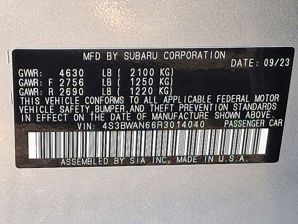 Used 2024 Subaru Legacy Limited AWD/4WD image 28