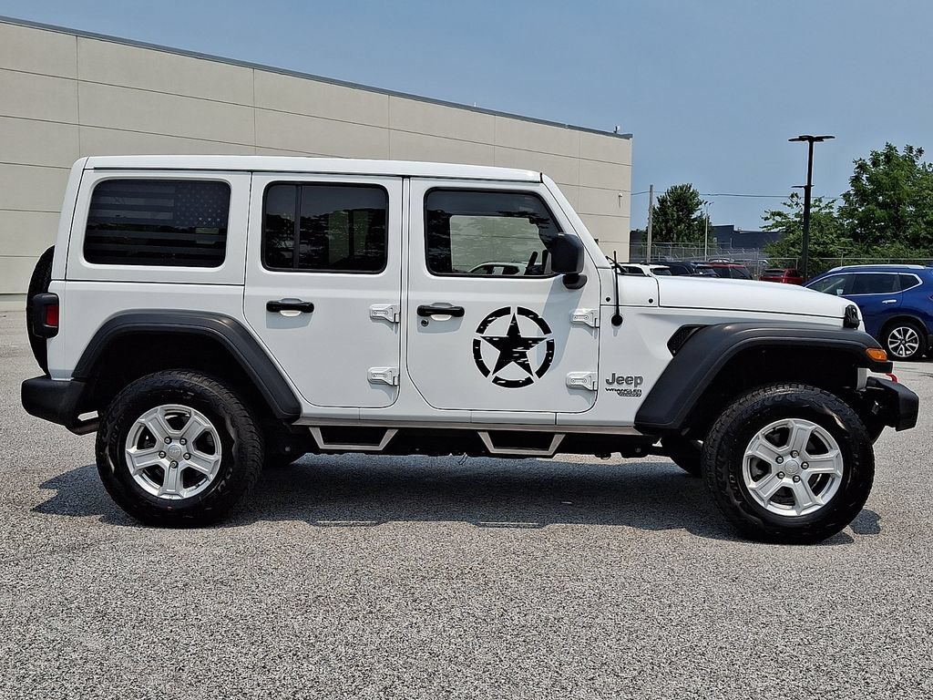 Used 2021 Jeep Wrangler Unlimited Sport w/ Sun And Sound Package AWD/4WD image 10