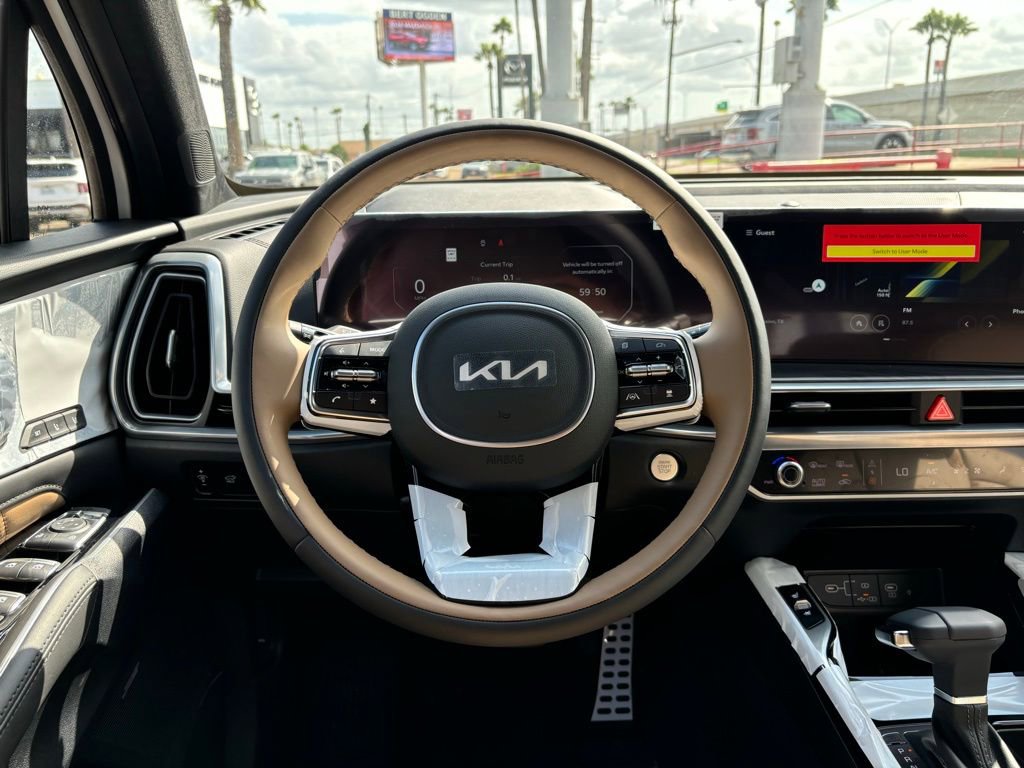 New 2025 Kia Sorento SX Prestige w/ Olive Brown Leather Package image 9