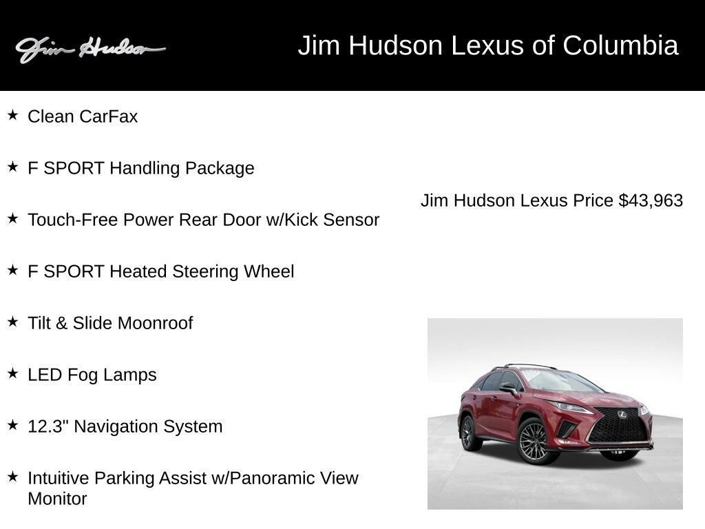 Certified 2022 Lexus RX 350 F Sport AWD/4WD image 4