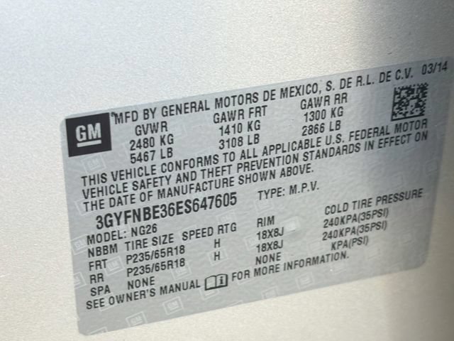 Used 2014 Cadillac SRX Luxury w/ Driver Awareness Package FWD image 27