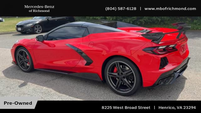 Used 2024 Chevrolet Corvette Stingray Premium Conv w/ Z51 Performance Package RWD image 8