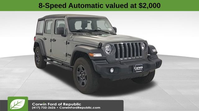 Used 2023 Jeep Wrangler Sport AWD/4WD image 1