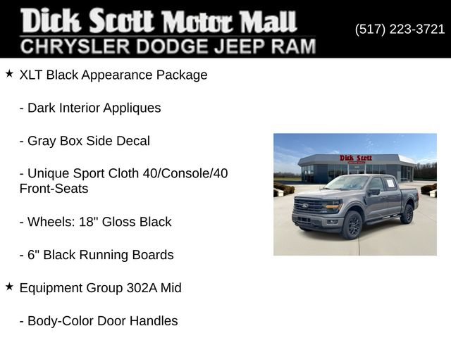 Used 2026 Ford F150 XLT w/ Equipment Group 302A MID AWD/4WD image 17