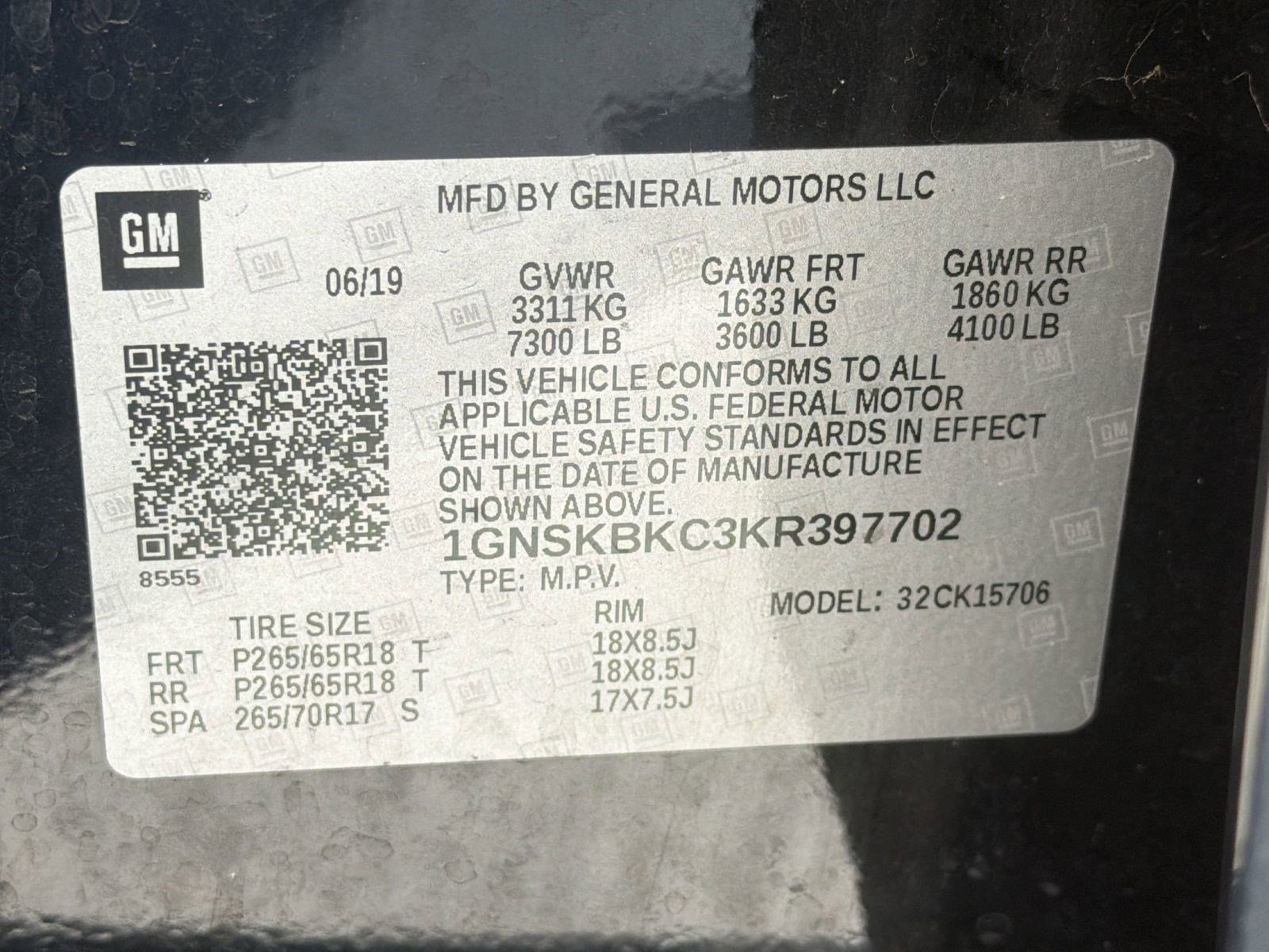 Used 2019 Chevrolet Tahoe LT AWD/4WD image 19
