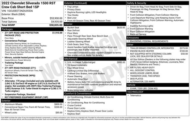 Certified 2022 Chevrolet Silverado 1500 RST image 6