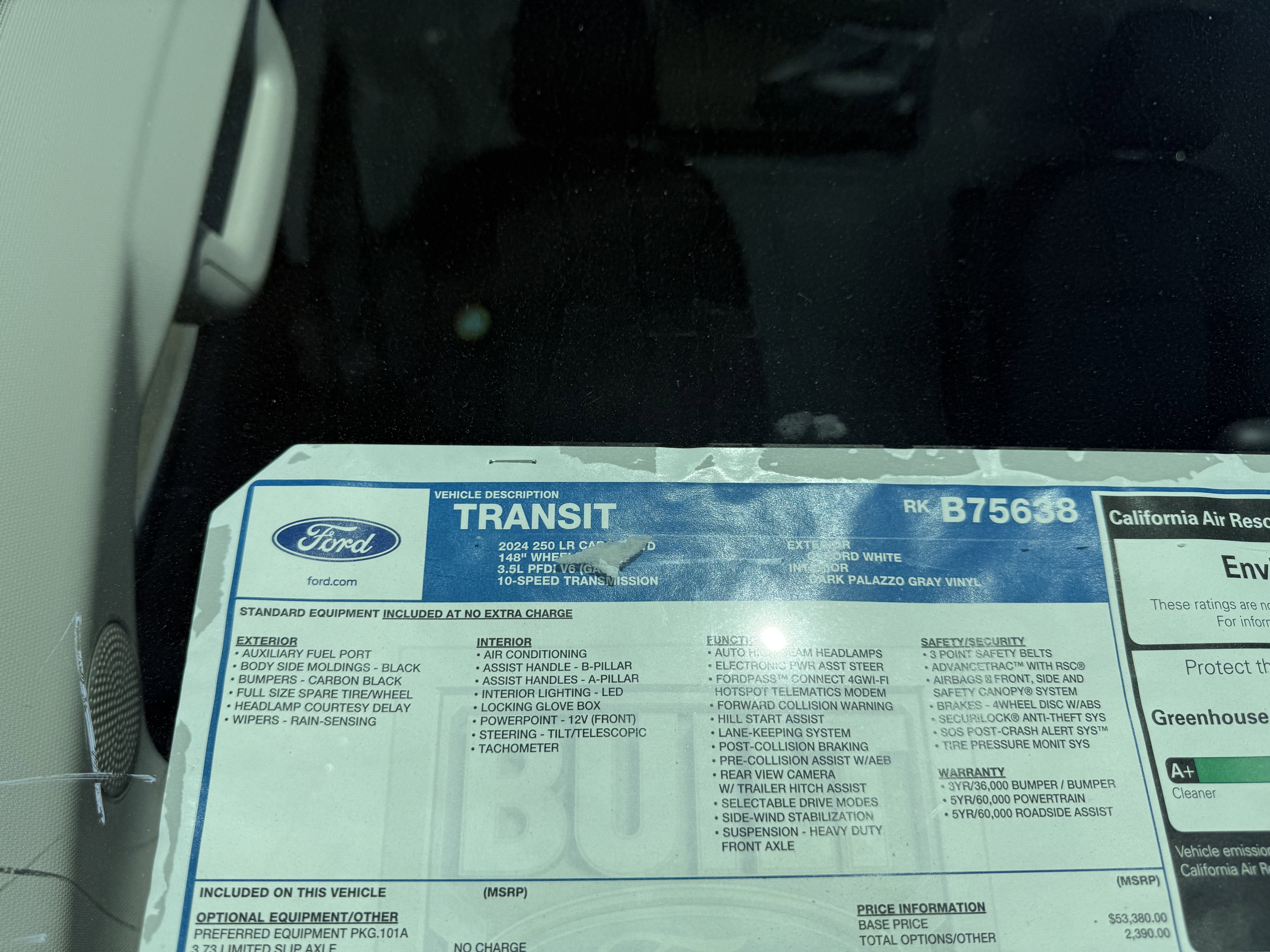 New 2024 Ford Transit 150 XL image 11