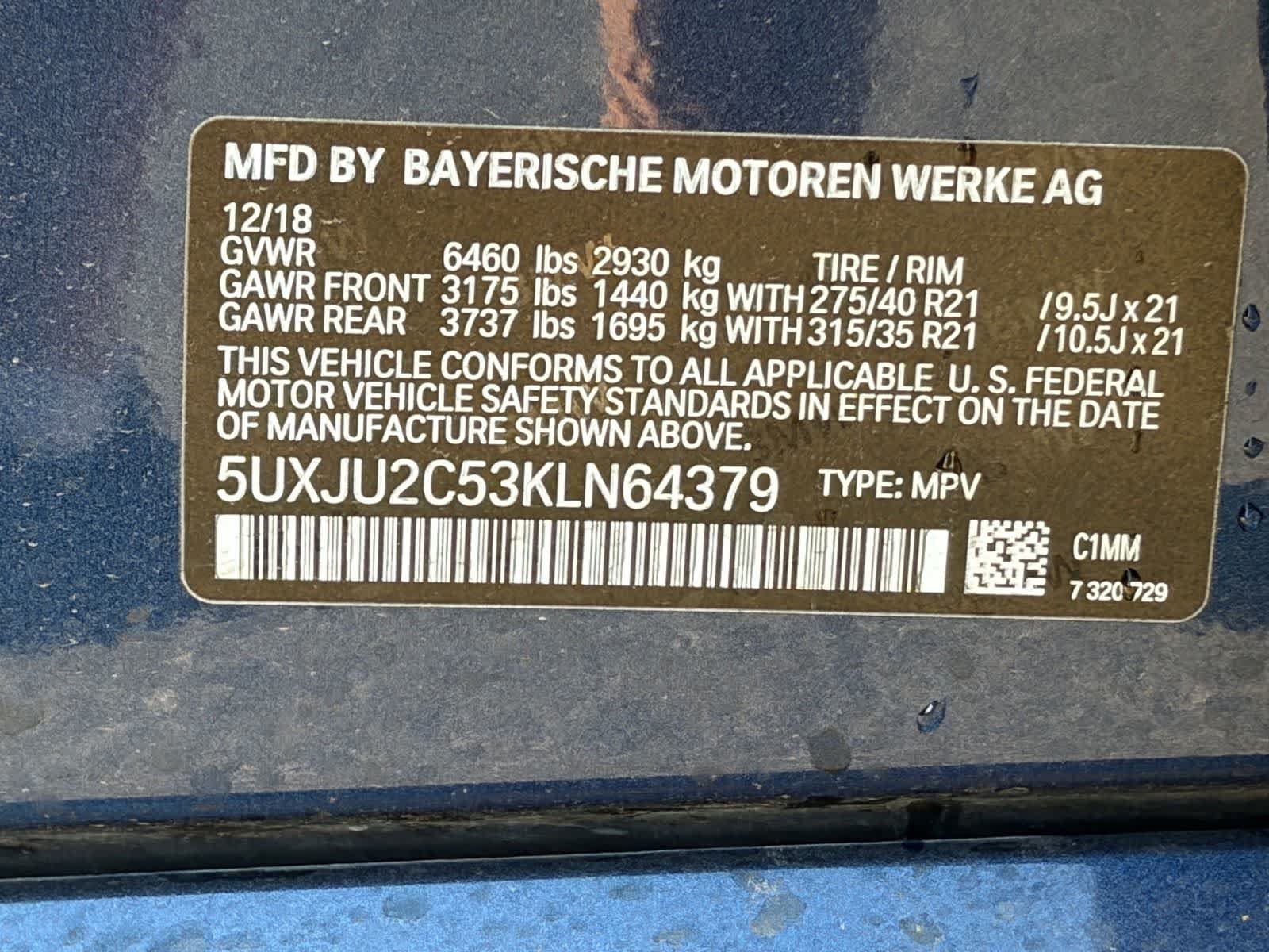 Used 2019 BMW X5 xDrive50i w/ M Sport Package AWD/4WD image 22