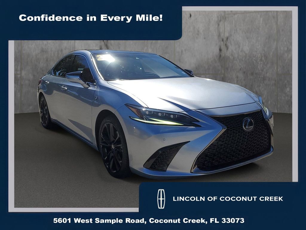 Used 2022 Lexus ES 350 F Sport w/ Accessory Package 2