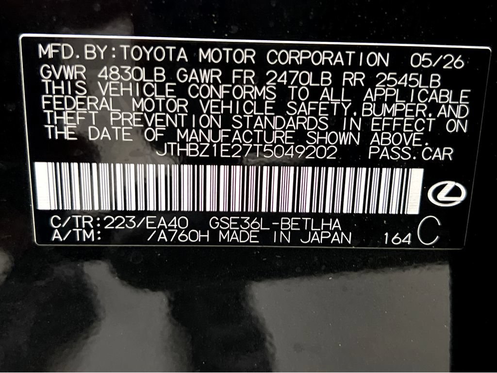 New 2026 Lexus IS 350 F Sport AWD/4WD image 27