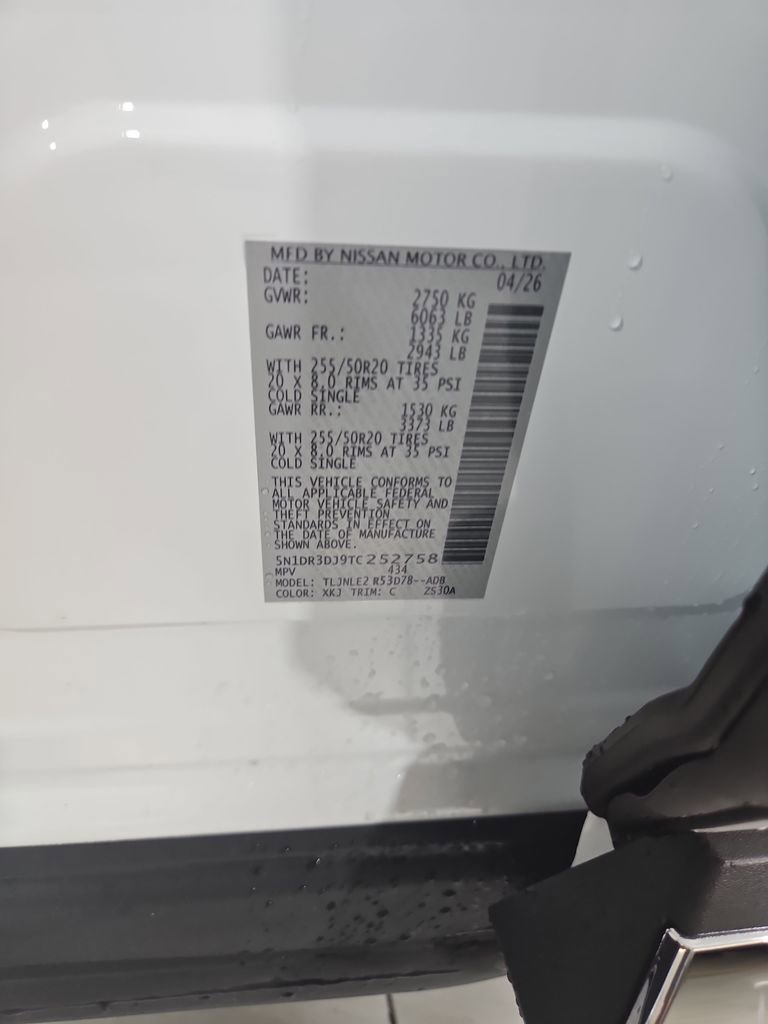New 2026 Nissan Pathfinder Platinum w/ Cargo Package AWD/4WD image 26