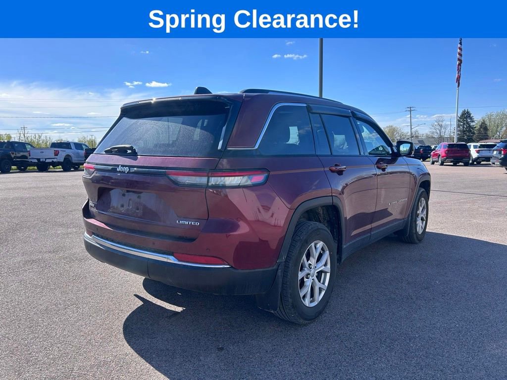 Used 2022 Jeep Grand Cherokee Limited AWD/4WD image 5