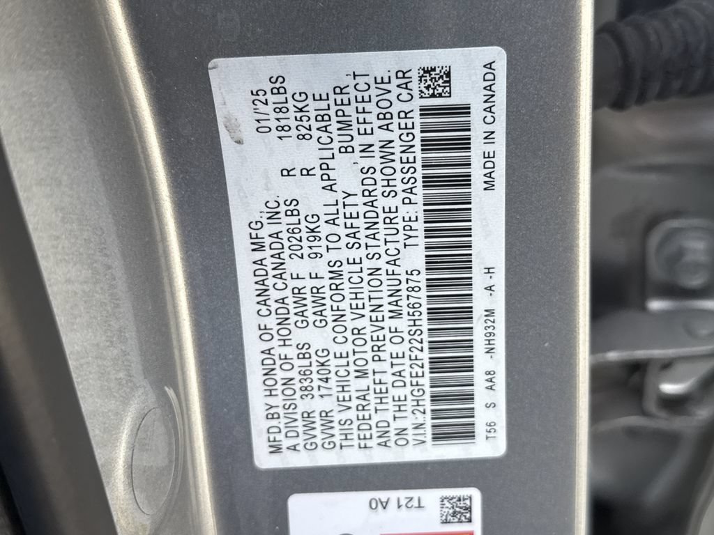 Used 2025 Honda Civic LX image 25